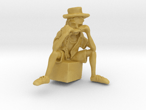 Street Harmony - Sculpted in Virtual Reality in Tan Fine Detail Plastic