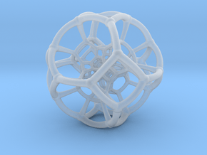 Coxeter Polytope in Clear Ultra Fine Detail Plastic