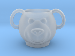 Bear Decorative Mug  in Clear Ultra Fine Detail Plastic