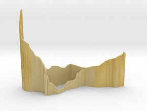 Jungfrau Normalroute xX (Normal Route) in Tan Fine Detail Plastic