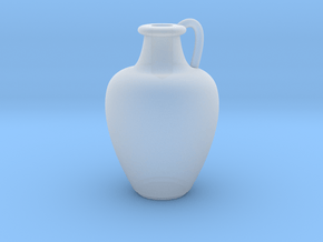 1/12 Scale Vase in Clear Ultra Fine Detail Plastic