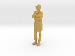 Printle C Femme 1633 - 1/87 - wob in Tan Fine Detail Plastic