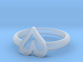 ring hearth All sizes, Multisize in Clear Ultra Fine Detail Plastic: 5 / 49