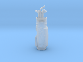 Printle Thing Golf Bag - 1/48  in Clear Ultra Fine Detail Plastic