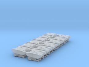 BOGATYR TANK (RUS FACTION) 12 PACK in Clear Ultra Fine Detail Plastic