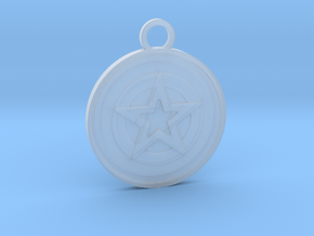 Ace of Pentacles in Clear Ultra Fine Detail Plastic