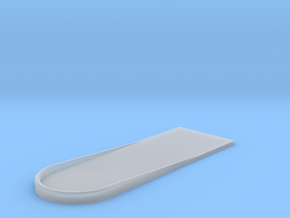UH-1 Foot Rest 1/6 in Clear Ultra Fine Detail Plastic