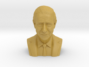 Prince Charles bust in Tan Fine Detail Plastic