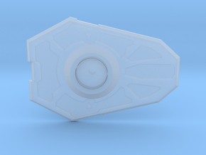 Transformers FOC OP Shield in Clear Ultra Fine Detail Plastic