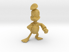 Angry Duck in Tan Fine Detail Plastic