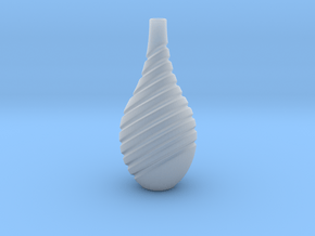 Vase-13 in Clear Ultra Fine Detail Plastic