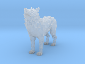 Timber wolf in Clear Ultra Fine Detail Plastic