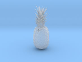 Pineapple Pendant in Clear Ultra Fine Detail Plastic