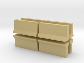 Barrier-OntarioTall-8 in Tan Fine Detail Plastic
