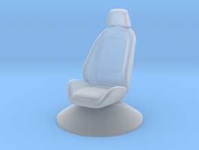 Printle Thing Chair 025 - 1/72 in Clear Ultra Fine Detail Plastic