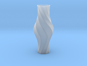 Vase-17 in Clear Ultra Fine Detail Plastic
