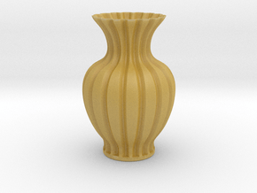 Vase-20 in Tan Fine Detail Plastic