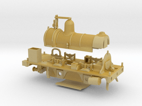 LBSCR Well Tank EM / P4 (Works Version) in Tan Fine Detail Plastic