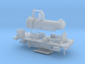 LBSCR Well Tank EM / P4 (Works Version) in Clear Ultra Fine Detail Plastic