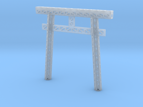 Truss Torii Gate in Clear Ultra Fine Detail Plastic