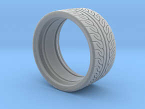 Neova Tire Hexacore Dense in Clear Ultra Fine Detail Plastic