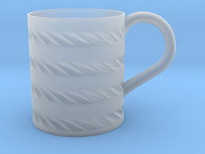 Decorative Mug in Clear Ultra Fine Detail Plastic