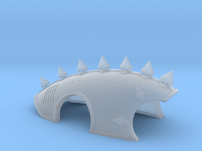 Proteus Pattern Warhound Carapace - A in Clear Ultra Fine Detail Plastic
