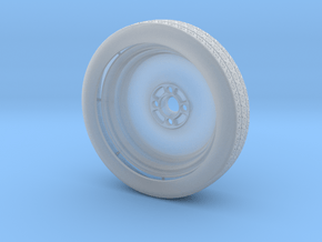 Spare Wheel (Complete) for Eaglemoss Delorean in Clear Ultra Fine Detail Plastic