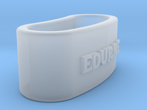 EDURNE 3D Napkin Ring with lauburu in Clear Ultra Fine Detail Plastic