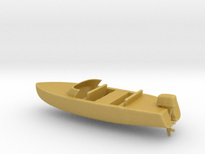Printle Thing Speed Boat - 1/48 in Tan Fine Detail Plastic