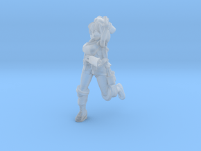 Mutant Soldier Girl in Clear Ultra Fine Detail Plastic