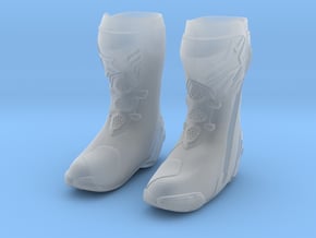 Astar motorcycle boots Small in Clear Ultra Fine Detail Plastic