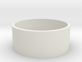 1.9 Beadlock Inner Ring in White Natural Versatile Plastic