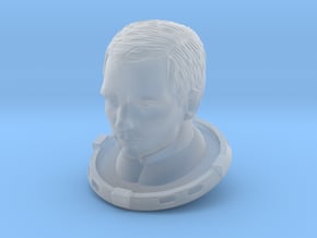 SF Astronaut, HEAD / Cockpit Moebius EVA Pod in Clear Ultra Fine Detail Plastic
