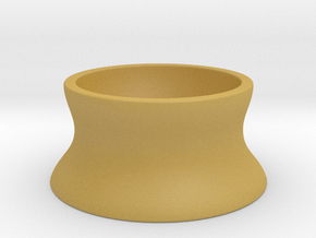 Stackable Egg Cup in Tan Fine Detail Plastic