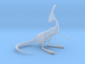 Parasaur Model in Clear Ultra Fine Detail Plastic