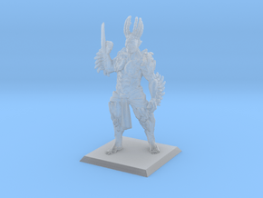 Orc Lord of Bones in Clear Ultra Fine Detail Plastic