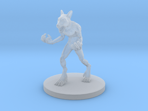 Werewolf  in Clear Ultra Fine Detail Plastic