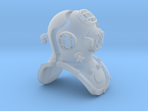Diving Helmet 12th scale adaptation in Clear Ultra Fine Detail Plastic