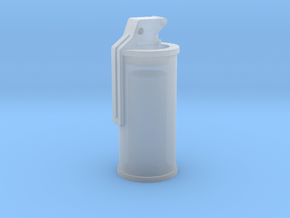 Smoke Grenade 1/6 in Clear Ultra Fine Detail Plastic