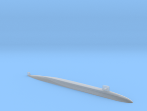 USS Ohio 1:1250 in Clear Ultra Fine Detail Plastic