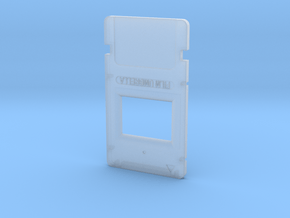 Resident Evil Microfilm in Clear Ultra Fine Detail Plastic