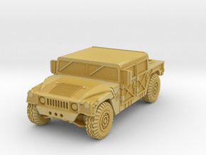 1/72 20mm scale M988 HMMWV with solid roof. in Tan Fine Detail Plastic