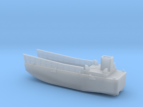 LCM3 Landing Craft Scale 1:200 With No Ramp in Clear Ultra Fine Detail Plastic
