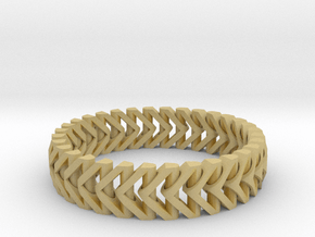 PiP Bracelet Version 3 (Articulating) in Tan Fine Detail Plastic
