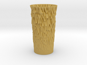 Random Vase in Tan Fine Detail Plastic