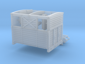 SER/LBSCR Horse Box Dia. 19B - OO Scale in Clear Ultra Fine Detail Plastic