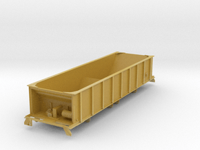 HOn3 USG Trinity Hopper Car Body in Tan Fine Detail Plastic