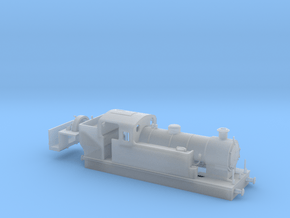 009 Maunsell Tank 1 (Kato Chassis, Vacuum) in Clear Ultra Fine Detail Plastic