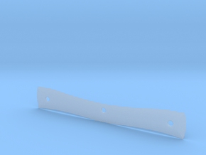Ulu Knife Handle Scale in Clear Ultra Fine Detail Plastic